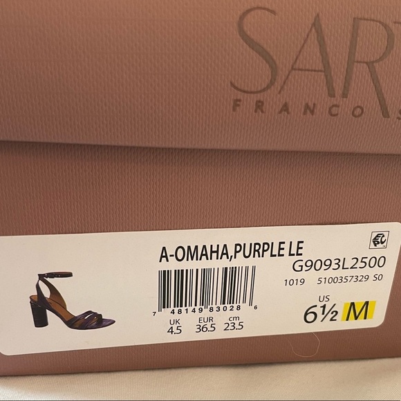 Franco Sarto | Omaha Croc Ankle Strap Sandals - Picture 12 of 12